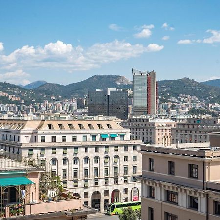 Ferienwohnung Joivy Penthouse Flat With Terrace Genua Exterior foto