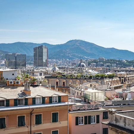 Ferienwohnung Joivy Penthouse Flat With Terrace Genua Exterior foto