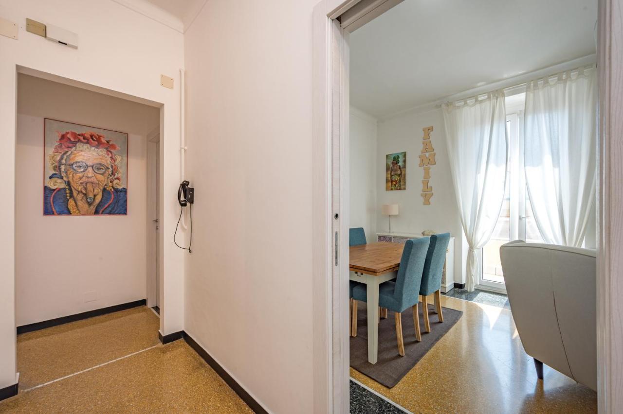 Ferienwohnung Joivy Penthouse Flat With Terrace Genua Exterior foto