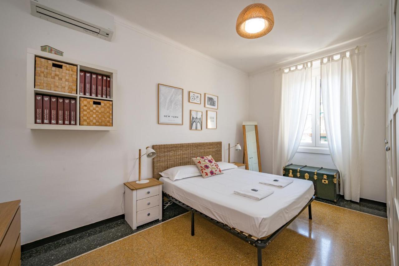 Ferienwohnung Joivy Penthouse Flat With Terrace Genua Exterior foto
